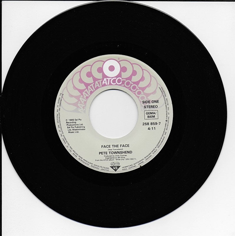 Pete Townshend - Face the face