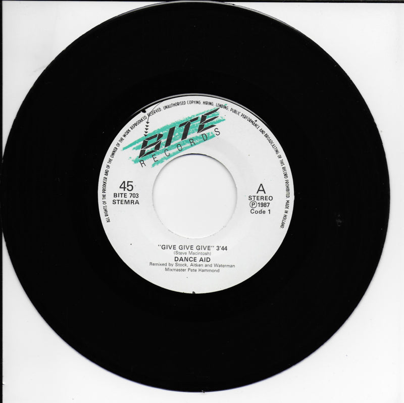 Dance Aid - Give give give