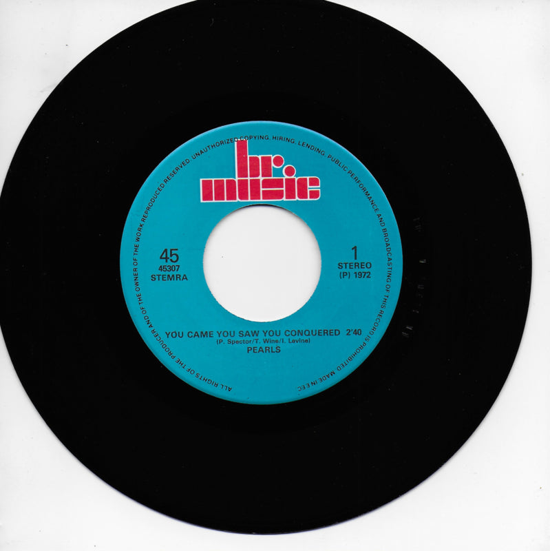Pearls - You came you saw you conquered / Third finger, left hand