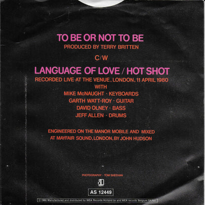 B.A. Robertson - To be or not to be