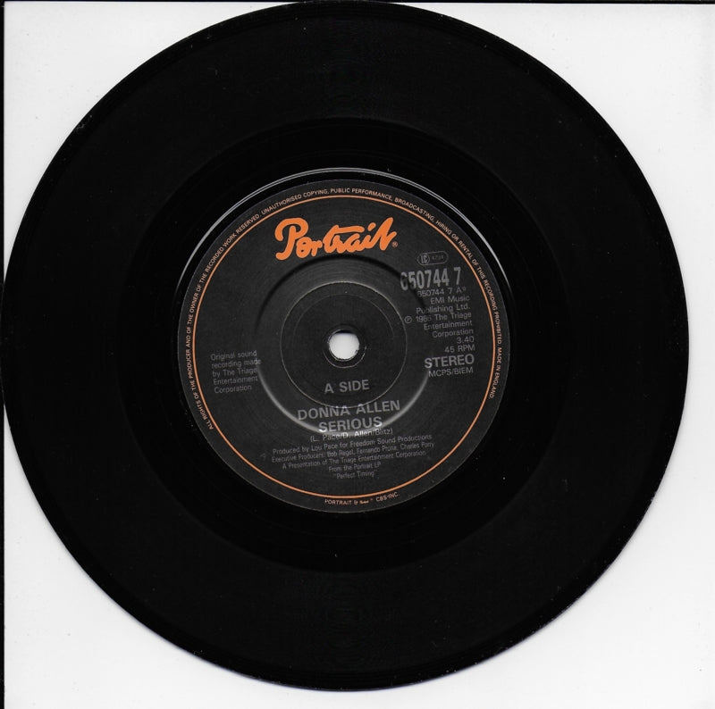 Donna Allen - Serious (Engelse uitgave)