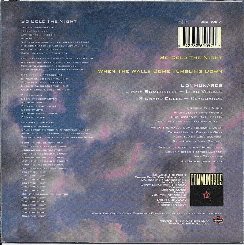 Communards - So cold the night