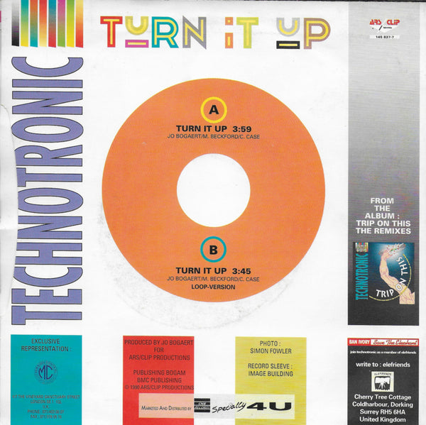 Technotronic feat. Melissa & Einstein - Turn it up