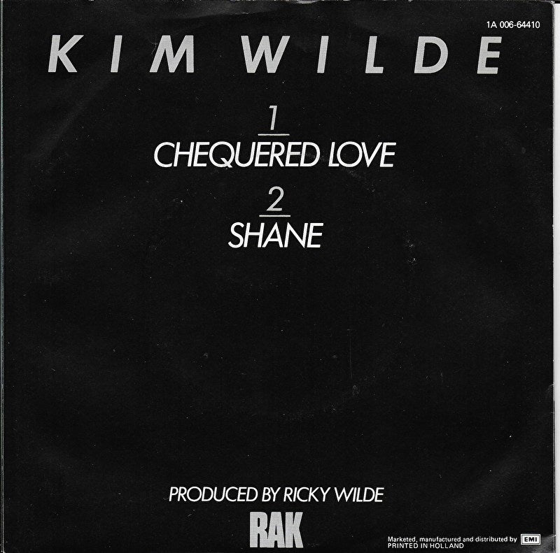 Kim Wilde - Chequered love