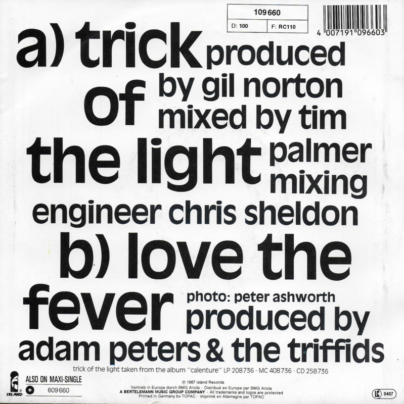 Triffids - Trick of the light