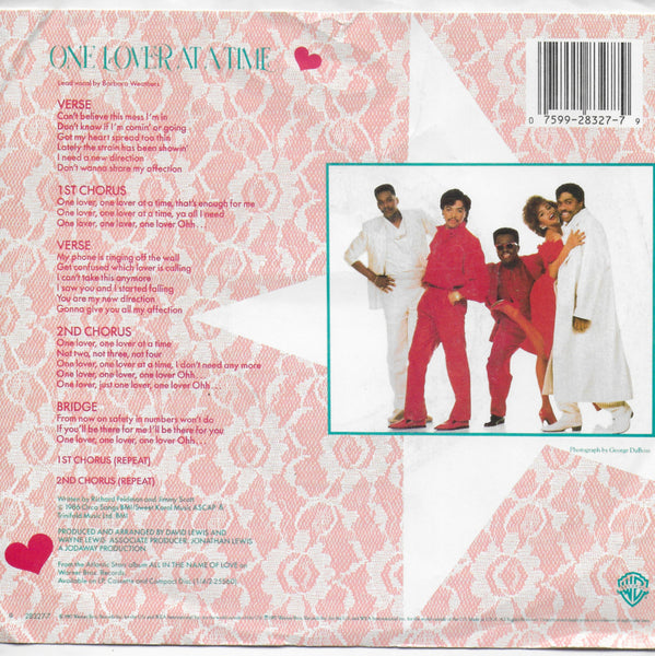 Atlantic Starr - One lover at a time (Amerikaanse uitgave)