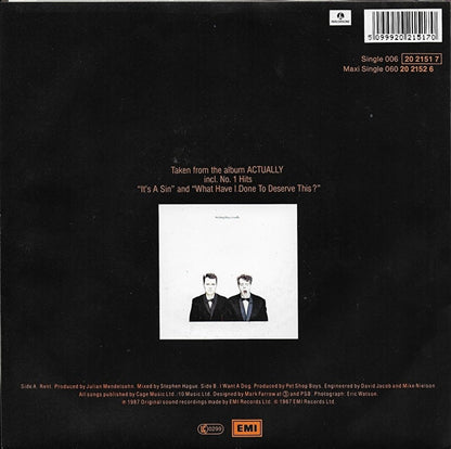 Pet Shop Boys - Rent
