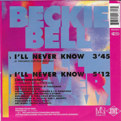 Beckie Bell - I'll never know