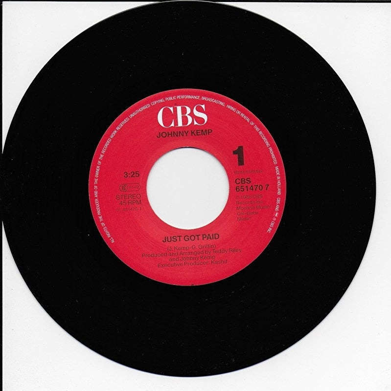 Johnny Kemp - Just got paid