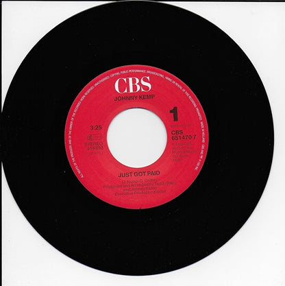 Johnny Kemp - Just got paid