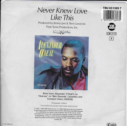Alexander O'Neal ft. Cherrelle - Never knew love like this