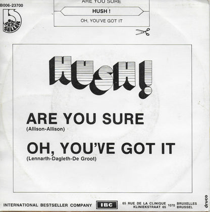 Hush! - Are you sure
