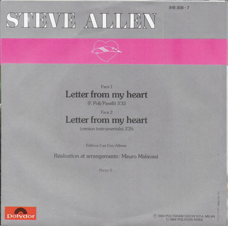 Steve Allen - Letter from my heart