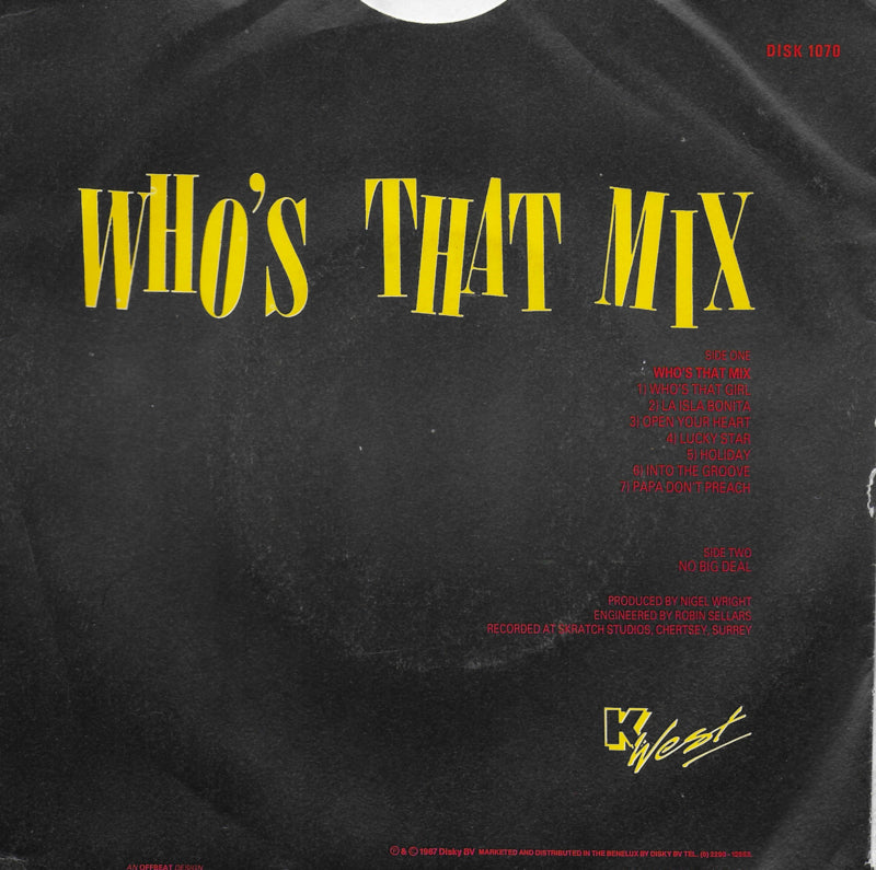 This Year's Blonde - Who's that mix