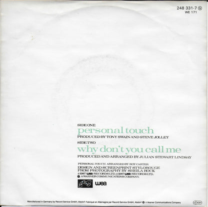 Errol Brown  - Personal touch