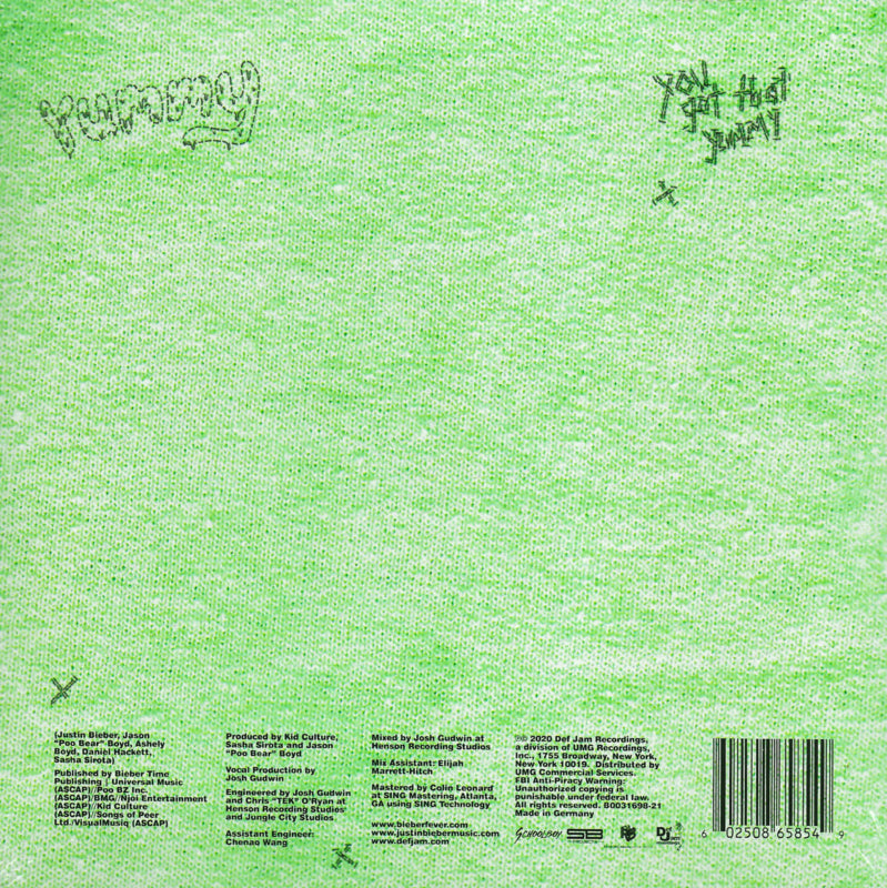 Justin Bieber - Yummy (Limited edition, groen vinyl)