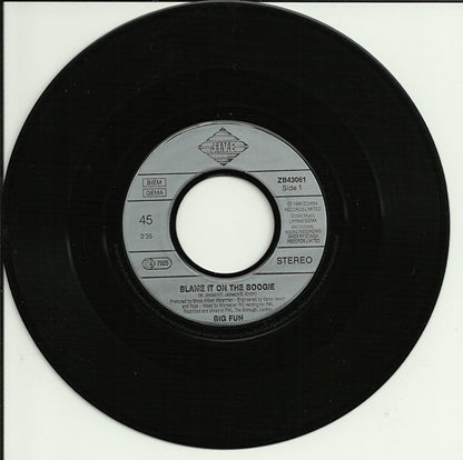 Big Fun - Blame it on the boogie