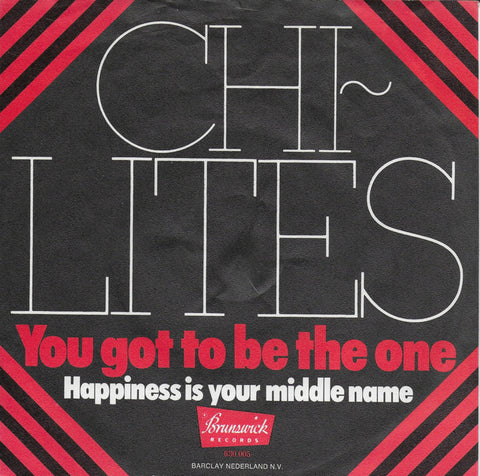 Chi-Lites - You got to be the one