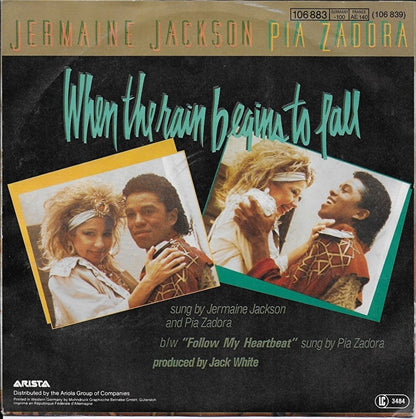 Jermaine Jackson & Pia Zadora - When the rain begins to fall