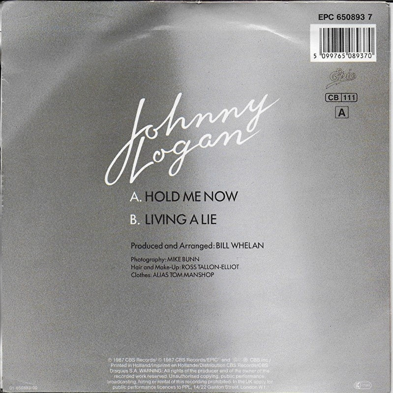 Johnny Logan - Hold me now