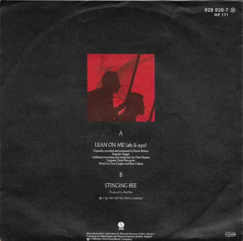 Red Box - Lean on me