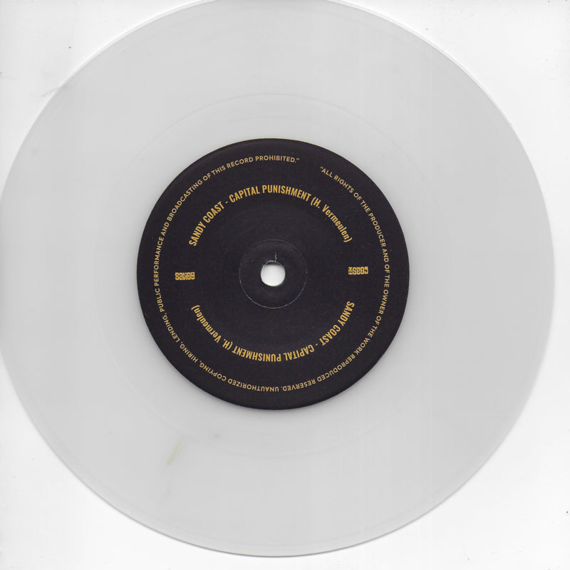 Sandy Coast - The eyes of Jenny / Capital punishment (Limited edition, sneeuwwit vinyl)