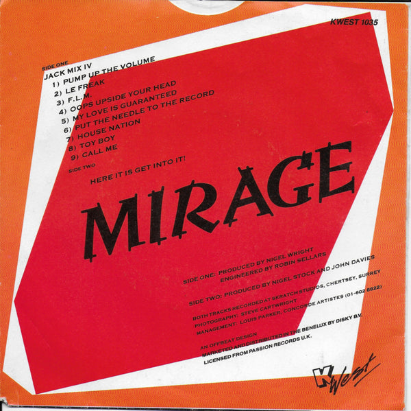 Mirage - Jack mix IV