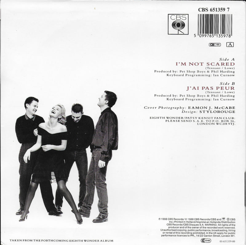 Eighth Wonder - I'm not scared