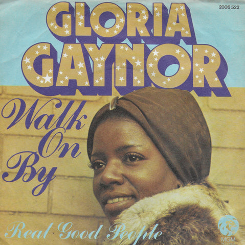 Gloria Gaynor - Walk on by (Duitse uitgave)