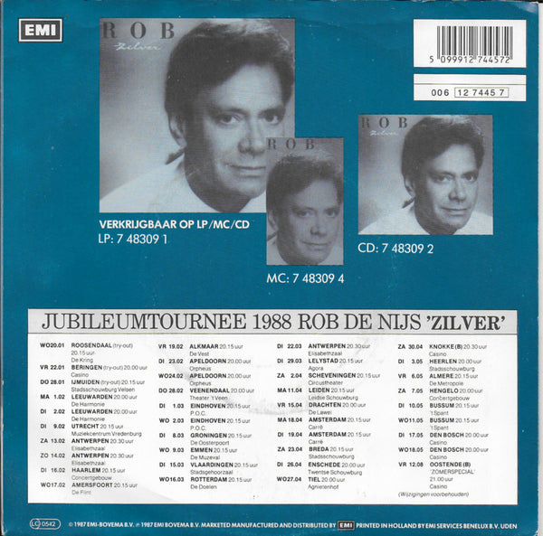 Rob de Nijs - 't is nooit te laat