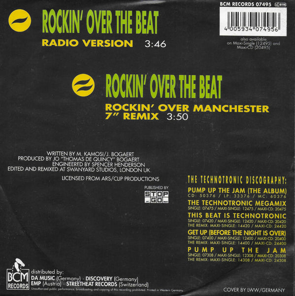 Technotronic feat. Ya Kid K - Rockin' over the beat