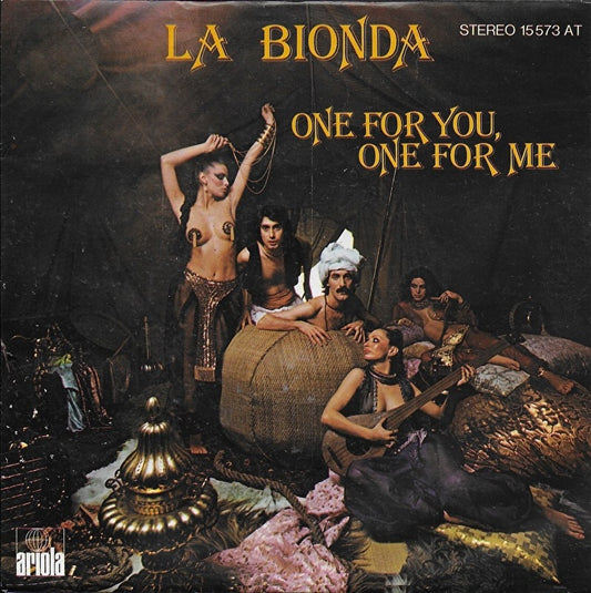 La Bionda - One for you one for me (Duitse uitgave)