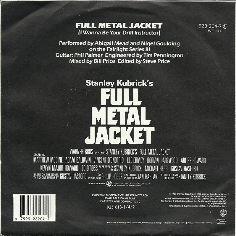 Abigail Mead - Full metal jacket ( I wanna be your drill instructor)