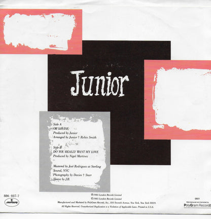 Junior - Oh Louise (Amerikaanse uitgave)