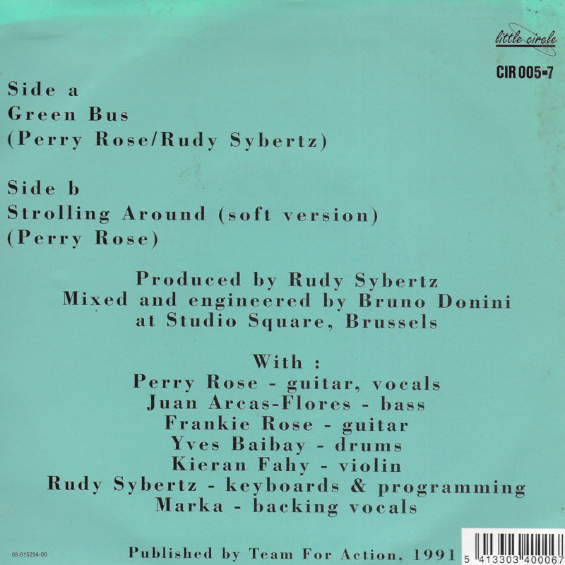 Perry Rose - Green bus