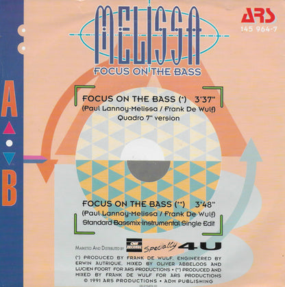 Melissa - Focus on the bass