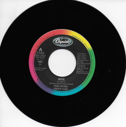 Peabo Bryson & Roberta Flack - Maybe (Japanse uitgave)