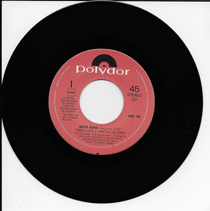 Tomas Ledin & Agnetha Faltskog - Never again