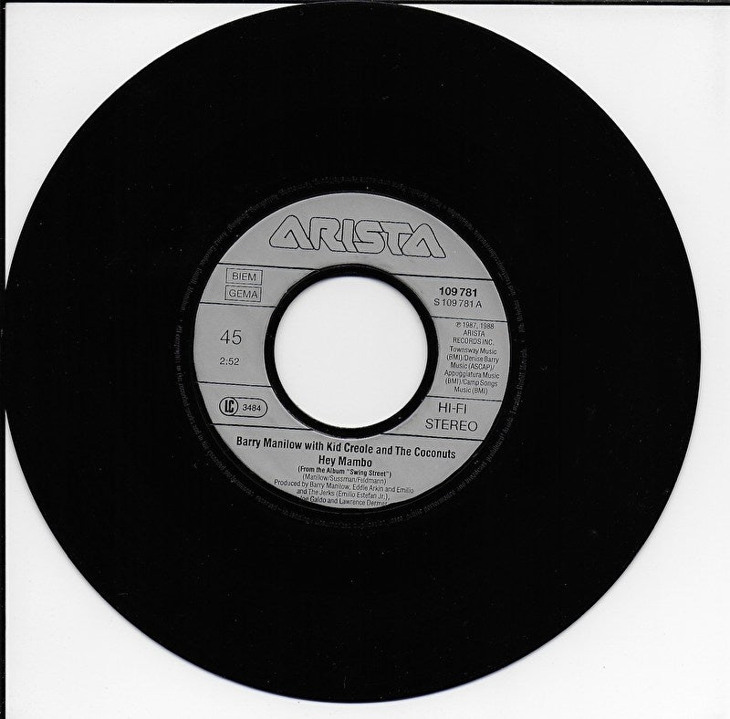 Barry Manilow with Kid Creole and the Coconuts - Hey mambo