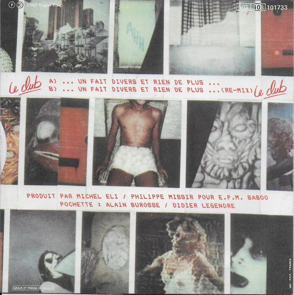 Le Club - Un fait divers et rien de plus