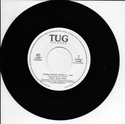 Right Said Fred - Those simple things