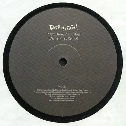 Fatboy Slim - Right here, right now (12" Maxi Single)