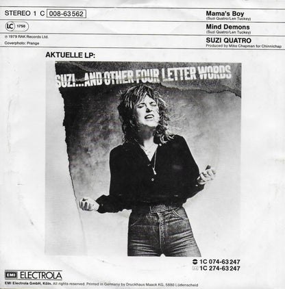 Suzi Quatro - Mama's boy (Duitse uitgave)