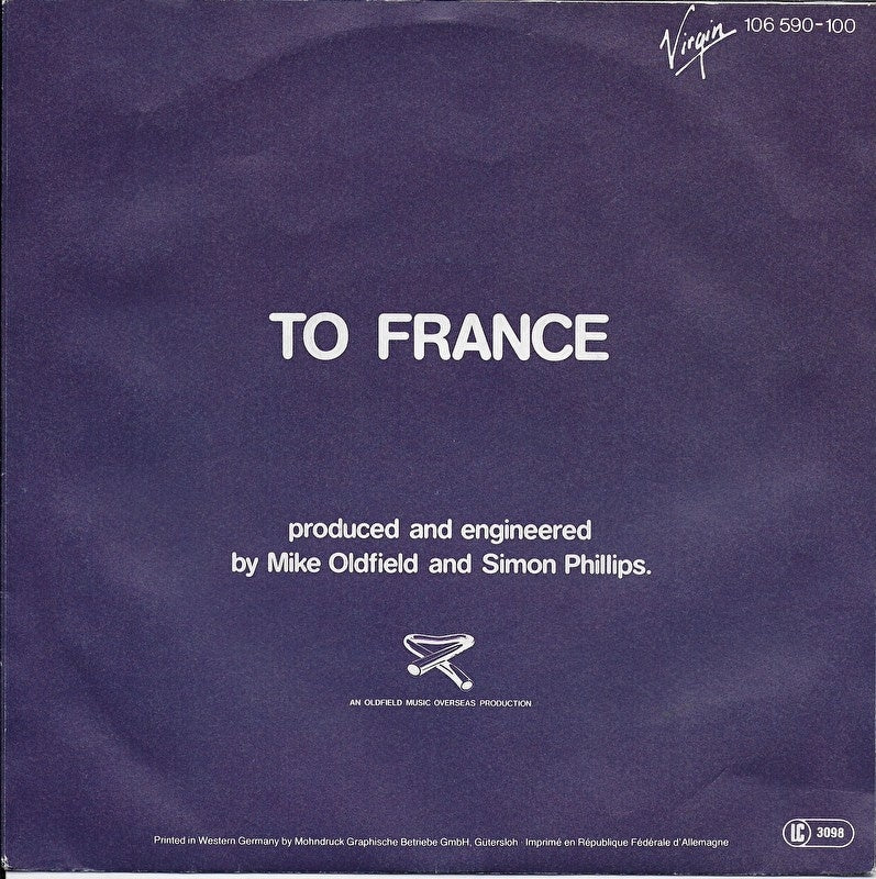 Mike Oldfield ft. Maggie Reilly - To France