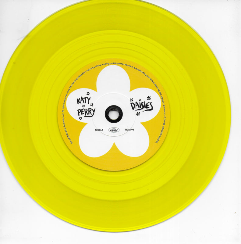 Katy Perry - Daisies (Limited edition, geel vinyl)