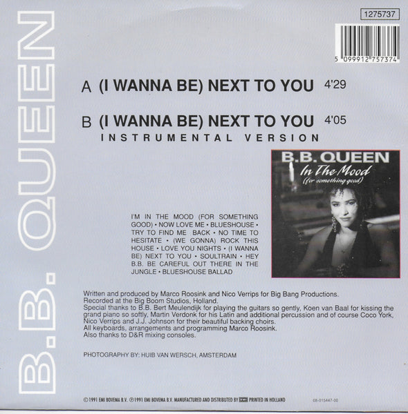 B.B. Queen - (I wanna be) next to you