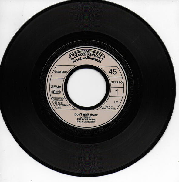 Four Tops - Don't walk away (Duitse uitgave)