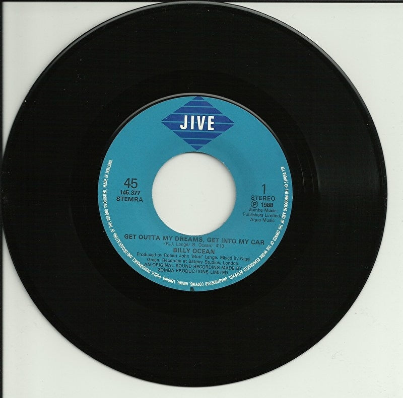 Billy Ocean - Get outta my dreams, get into my car