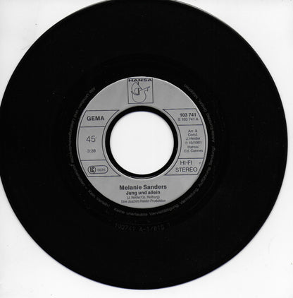Melanie Sanders - Jung und allein