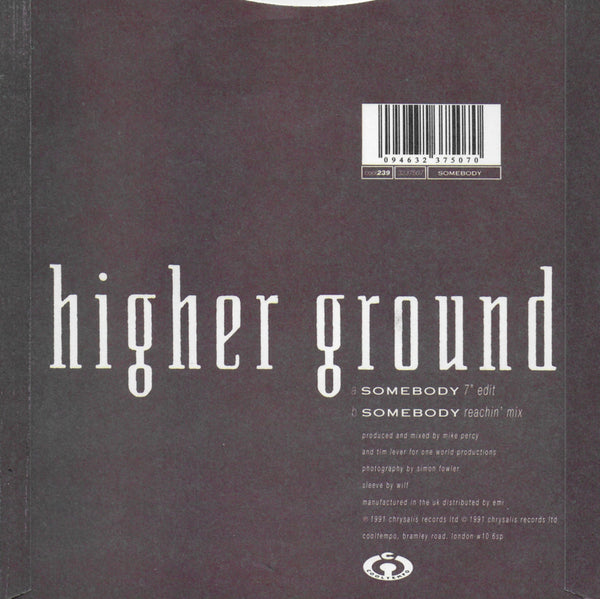 Higher Ground - Somebody